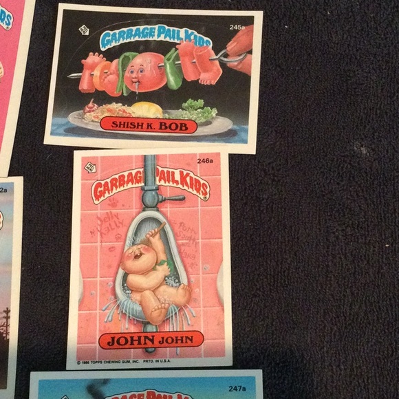 Vintage 1986 Topps Garbage Pail Kids cards mix from series 3, 4, 5 & 6 46 cards - Picture 5 of 7